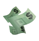 Imagem de notas de dinheiro